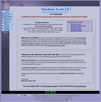 Machine Tools 24/7 Website Designed and Maintained by WebPaws.com