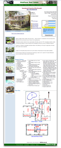 WebPaws Real Estate -  Website Marketed, Validated and Maintained by WebPaws.com