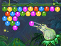 Bubble Laguna played 478 times to date.  Love bubble shooter games? Add an opponent to the mix and you've got yourself a battle! Make groups of 3 or more same-colored bubbles to burst them. Clear the field as quickly as possible, creating the biggest possible combos for a super score. Beware &ndash; if the bubbles sink into the water, it's game over!
