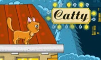 Catty played 422 times to date.  Catty's after her ball of wool: can you help her get there before it all unravels?