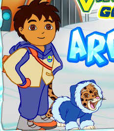 Dora and Diego Arctic Adventure played 503 times to date.  Help Dora and Diego navigate through the Artic and rescue various animals.