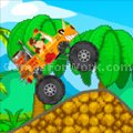 Donkey Kong Truck  played 208 times to date.  Drive your truck as Donkey Kong over the hills as you grab as many banana bundles as possible.