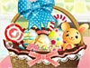 Easter Basket Maker played 1,835 times to date.  Follow the instructions to boil, dye, and decorate your own Easter eggs. Share your egg basket (and personalized Easter greeting) with friends!