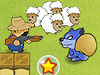 Farm Doggie played 662 times to date.  Collect all the sheep before time runs out—and don't get caught by the farmer!