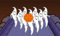 Halloween Bowling played 19714 times to date.  When your bowling ball is a pumpkin and the pins are ghosts, you don