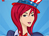 Independence Day Dress Up played 1,456 times to date. This pretty patriot needs some star-spangled style!