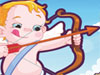 Little Angel Archery Contest played 1,021 times to date. This cute cupid needs some help with his aim.