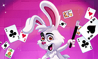Magic Solitaire: World played 277 times to date.  You've never played a game of solitaire quite like this one. Join this brigade of bodacious bunnies as they take you on a magical adventure.