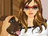 Pet Lover Dress Up played 422 times to date.  Can you give this pet lover a look that meets her high grooming standards?