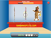 Pie-Toss played 723 times to date. Try to score points by hitting the banana splits. You have 10 big rounds to rack up the points.