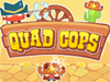 Quad Cops played 496 times to date. This Wild West town is overrun with bandits. Help this brave sheriff clean up the place with his arsenal of bombs and chili peppers in this rootin' tootin' skill game.