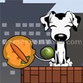 Smart Dogs  played 1,049 times to date. Launch the ball from one dog tail to the other. Place objects to help the ball reach the other dog.