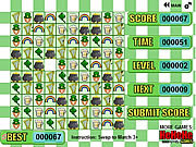 St. Patrick's Tri Match played 366 times to date.  Match Special Green Tiles for Chain Bonuses!