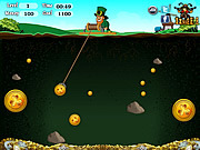 St Patricks Gold Miner played 2,405 times to date.  Collect the target amount of gold before the time runs out and enters the successive levels or else the game will get over