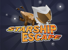 Starship Escape played 490 times to date.  Escape the alien world to your home!
