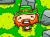 Surround the Leprechaun played 323 times to date.  This crafty leprechaun is trying to escape with a pot of gold in this strategic puzzle game. You're not going to let that happen, are you? Surround him with lots of stones so that he won't get away!