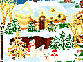 Winter Christmas Decoration played 484 times to date.  Create a cozy Christmas village in this snowy landscape