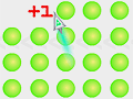 Arrow-Tag played 540 times to date.  Remove all of the colored balls within the time!