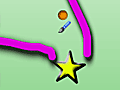 Ball Bounce played 569 times to date.  Get the ball to the star and past the obstacles by drawing a line.