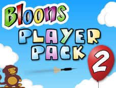 Bloons Player Pack 2 played 734 times to date.  Throwing arrows into a strategic point, at least then you blow the balloon in the desired numbe