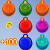 Christmas Balls played 3,943 times to date. In the game there are a grid of Yule ornaments, you have to match the Christmas ornaments by swapping them. The Christmas ornaments will be matched if a line of 3 or more Christmas ornaments of the same kind are there. When some Christmas ornaments are matched, new Christmas ornaments will be created to take their place. You need to match Christmas ornaments as quickly as possible in order to advance to the next level.