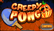 Creepy Pong played 556 times to date.  See how many Halloween ghouls you can beat at table tennis! Use the mouse to move your paddle.