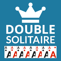 Double Klondike Solitaire played 404 times to date.  Play Klondike Solitaire with twice as many cards.