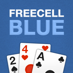 Freecell Blue played 449 times to date.  Enjoy a nice game of Freecell with a super design! Try to get all the cards to the home base by stacking them from Ace to King. Use the free cells to hold cards.