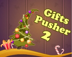 Gifts Pusher 2 played 549 times to date. Put the Christmas gifts to their places! Use whatever is at hand â€“ books, baseball bats, golf clubs, boxes, magical Christmas hats and many other things!