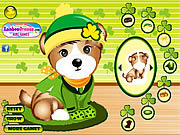 Happy St. Patrick's Day played 580 times to date.  Cute Patrick, the puppy, is ready to celebrate his favorite holiday dressed up with some of his choicest vivid green clothes accessorized with his loveliest clover patterned accessories