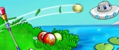 Minigolf Universe played 729 times to date.  This game runs on a potent physics engine, empowers you with precise controls and will charm you with its colorful graphics. 