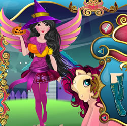 My Little Pony Halloween Costume played 391 times to date. In my Little Pony Halloween Costume, you will help this pony to celebrate her first Halloween with little pony