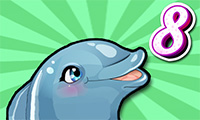 My Dolphin Show 8 played 355 times to date.  Welcome to a paradise of aquatic sea animals! This ever popular show is unstoppable and offers a splashing 126 levels to play in 6 different worlds. Perform amazing tricks like doughnut jumping, splashing the audience and even score a soccer goal! Play various mini-games to keep your dolphin motivated. Are you ready to jump in and dive into a world of fun with your cute dolphin? Endless splashing fun! 