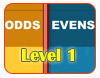 Odds and Evens Level 1 played 439 times to date.  This math game, Odds and Evens Level 1, helps students to differentiate odd numbers versus even numbers.