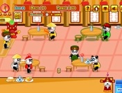 Panda Restaurant 3 played 375 times to date.  Help the cute panda in the management of his new restaurant and collect enough money.