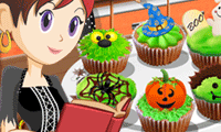 Sara's Cooking Class: Halloween Cupcakes played 422 times to date.   No real eyeballs or spiders are used in Sara's spooky cupcake recipe...right?
