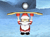 Snowball played 365 times to date.  help Santa paddlt the snowball for Yule