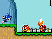 Sonic in Mario World 2 played 1,443 times to date.   Sonic has been separated from his home and he needs help getting back! Stomp on enemies, collect coins and find a way back home. Don't let Sonic down!