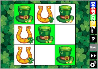 St.Patrick's Day TicTacToe played 552 times to date. Play TicTacToe the St.Patrick's way