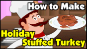 How to Make Holiday Stuffed Turkey played 873 times to date.  Learn how to make Holiday Stuffed Turkey in this online game. This game is based on a real recipe. You can also prepare this dish with adult supervision.