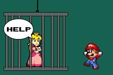 Super Mario Save Peach played 489 times to date.  The princess has been captured and you must rescue her! Complete 8 levels by collecting the star to save Princess Peach.