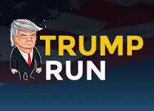 Trump Run played 462 times to date.  Trump Run is a game you need to quickly determine the path, dodging holes and Mexicans so Trump can build the wall!
