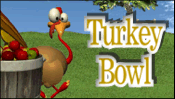 Turkey Bowl played 7489 times to date.  Celebrate the harvest by knocking down some turkeys!