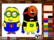 Minions Kids Coloring played 2,162 times to date. Color two Minions from the popular movie, Despicable Me